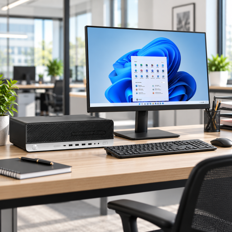 HP EliteDesk 800 G5 SFF Refurbished Desktop PC