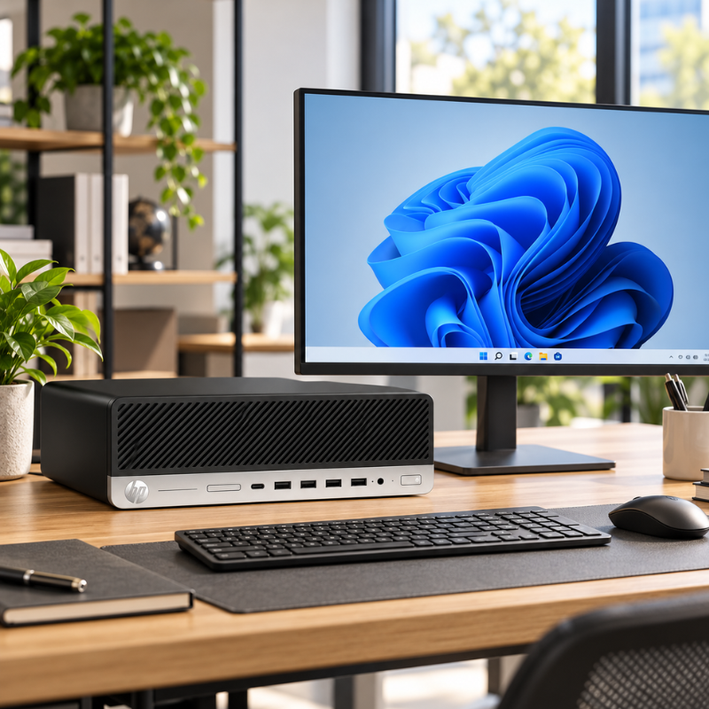 HP EliteDesk 705 G5 SFF Refurbished Desktop PC