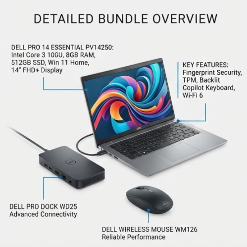 Dell Pro 14 Complete Office Bundle