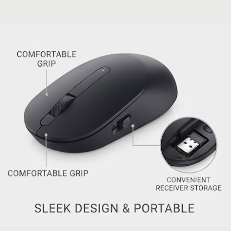 DELL FULL-SIZE WIRELESS MOUSE - MS300