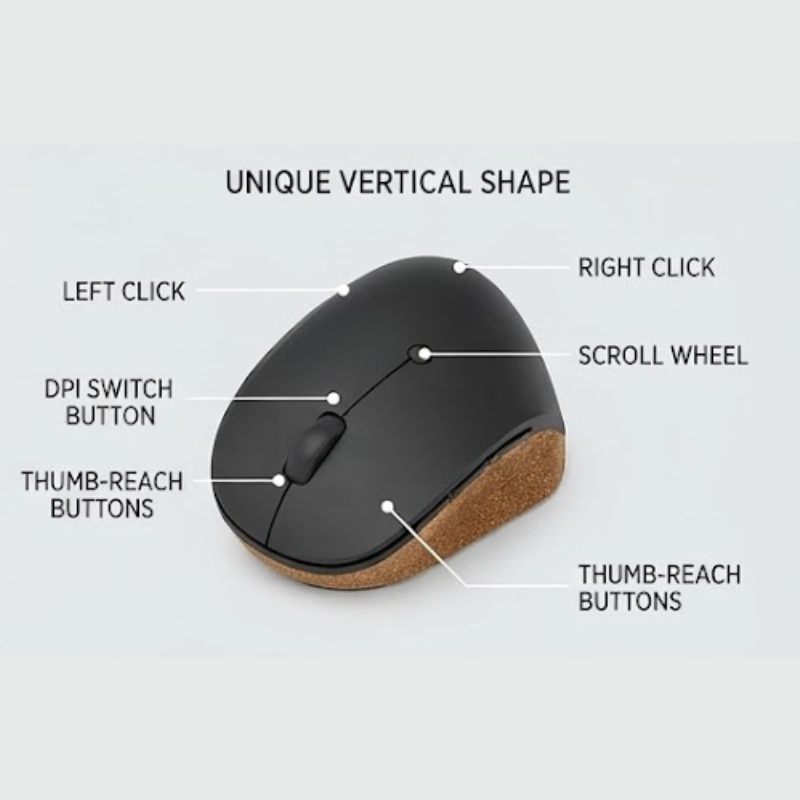 LENOVO GO WIRELESS VERTICAL MOUSE