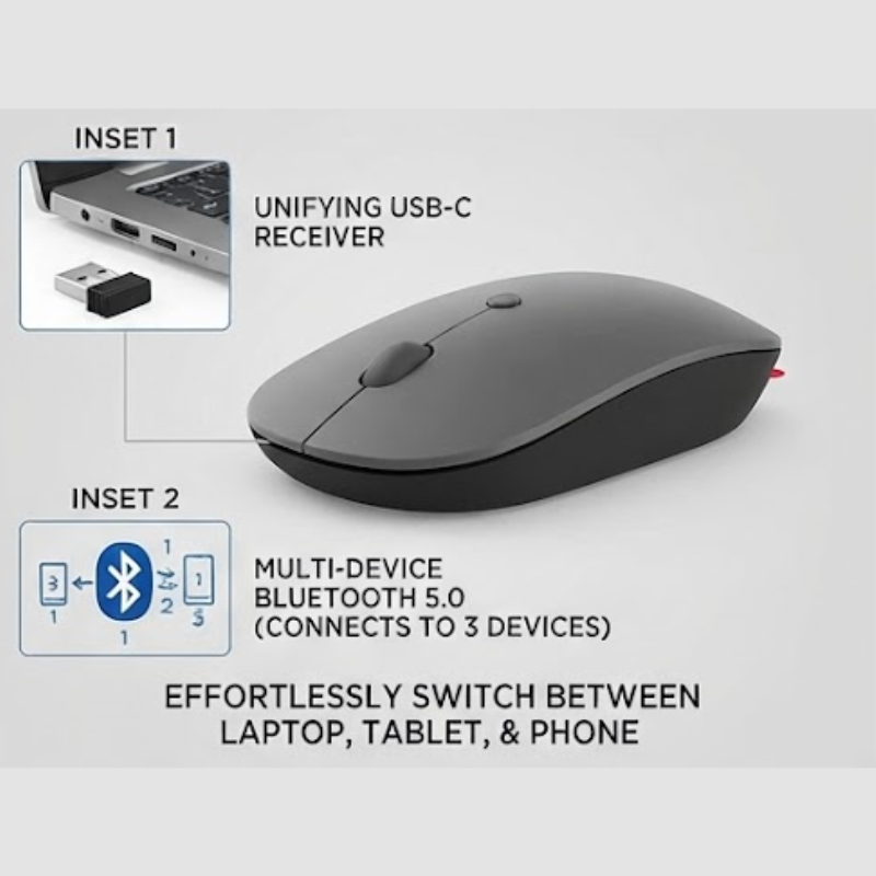 LENOVO GO USB-C WIRELESS MOUSE