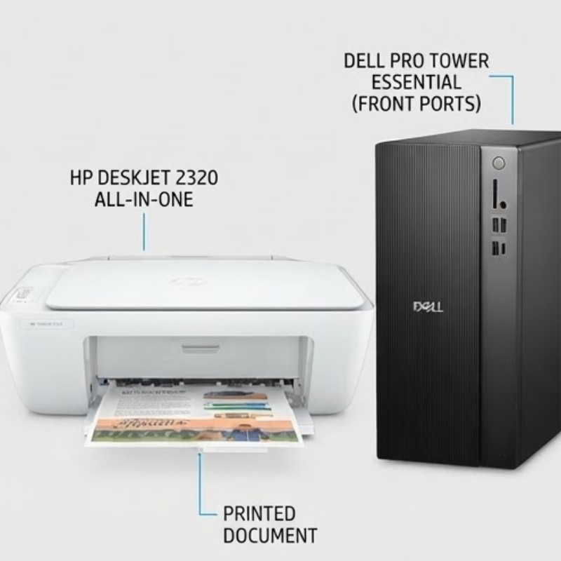 Dell Pro Tower Office Monitor Bundle