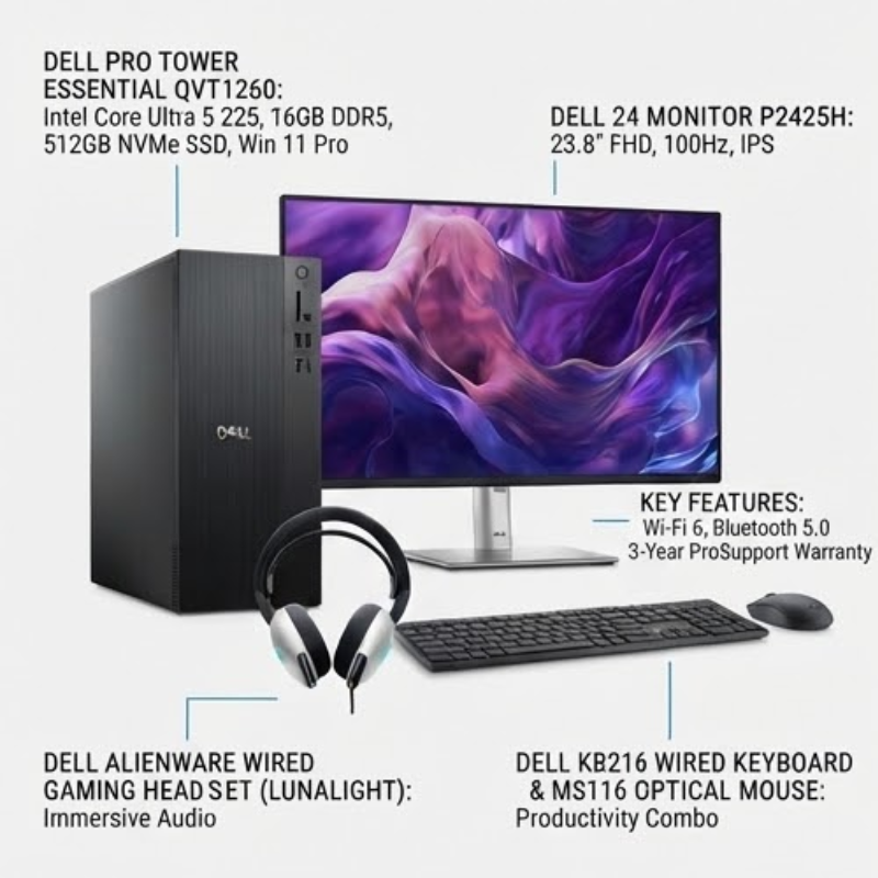 Dell Pro Tower Business Bundle