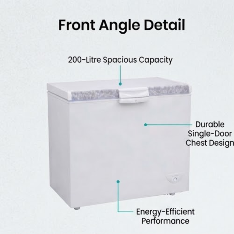 Solar Chest Freezer DF-200 – 200L