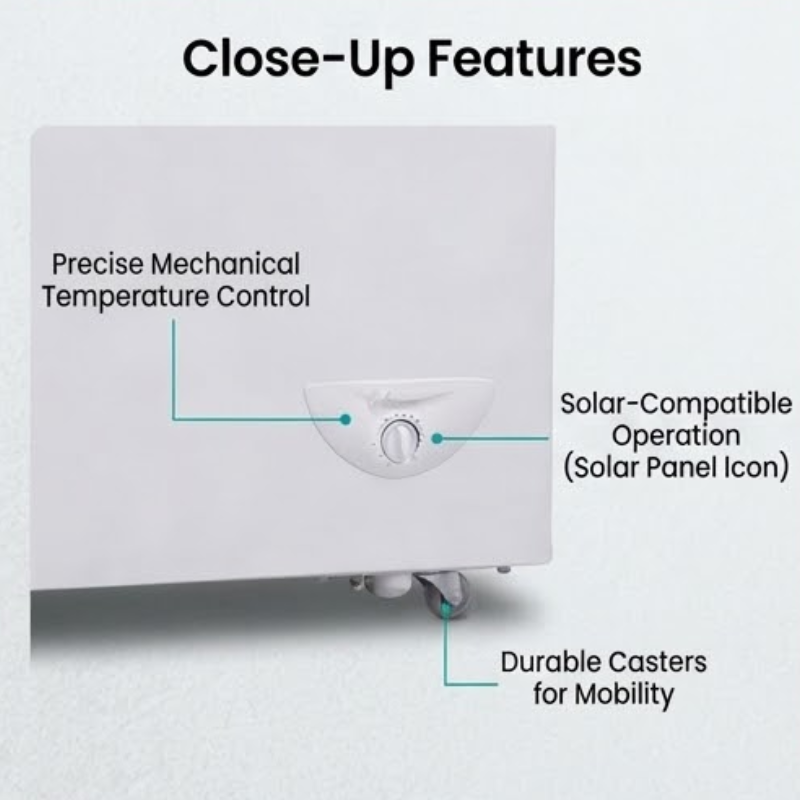 Solar Chest Freezer DF-200 – 200L