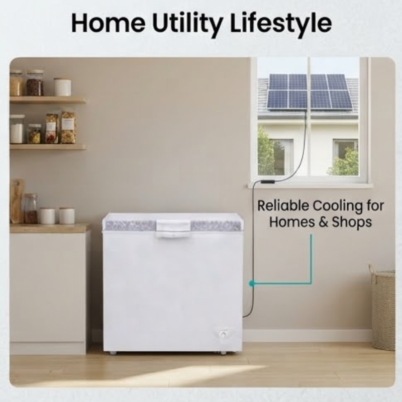 Solar Chest Freezer DF-200 – 200L