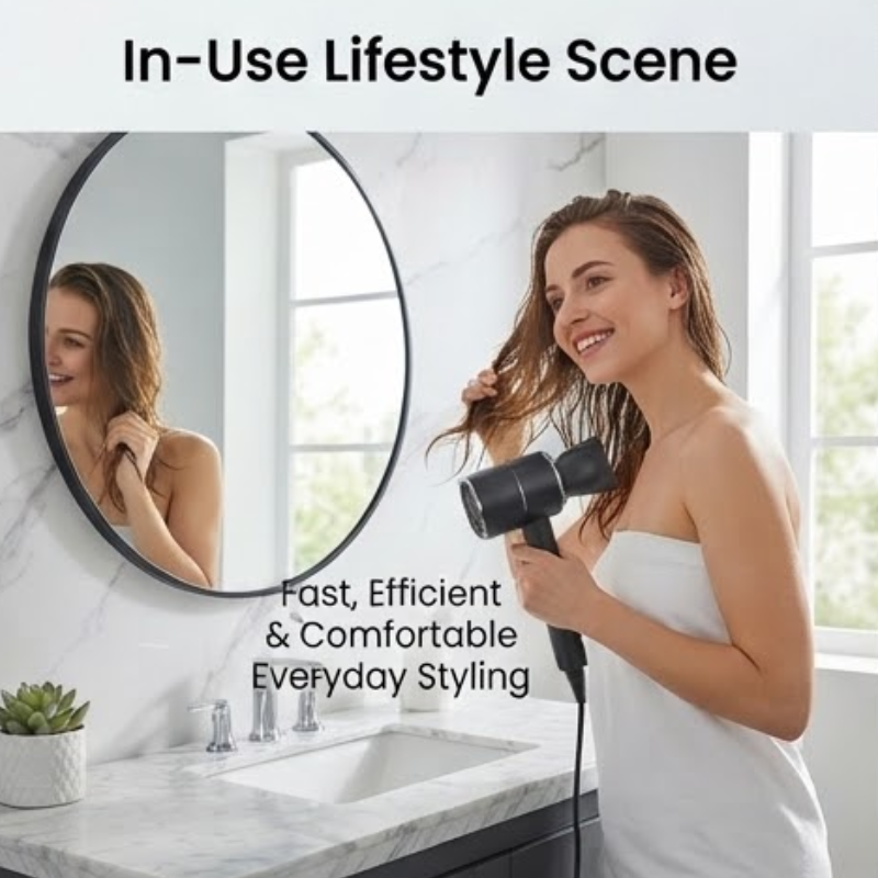 Fashion Hair Dryer 6001