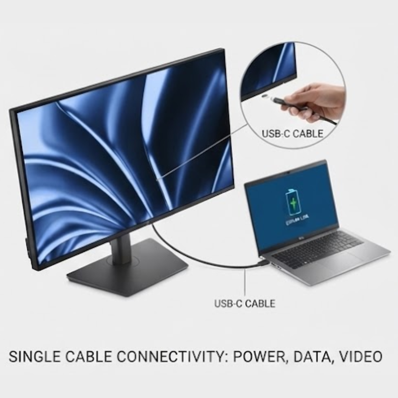 DELL PRO P 27 USB-C HUB MONITOR