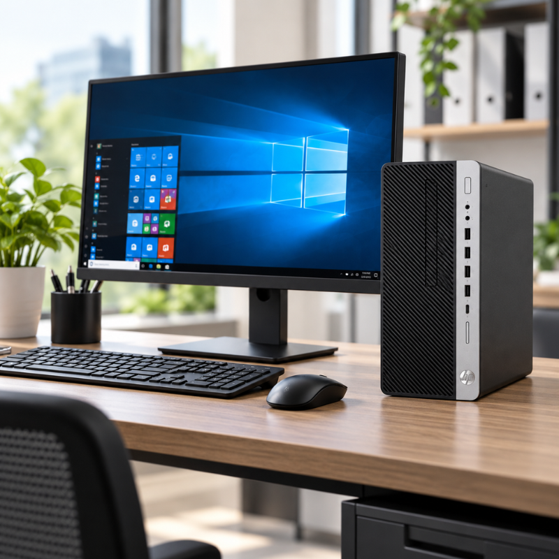 HP EliteDesk 800 G3 SFF Refurbished Desktop PC