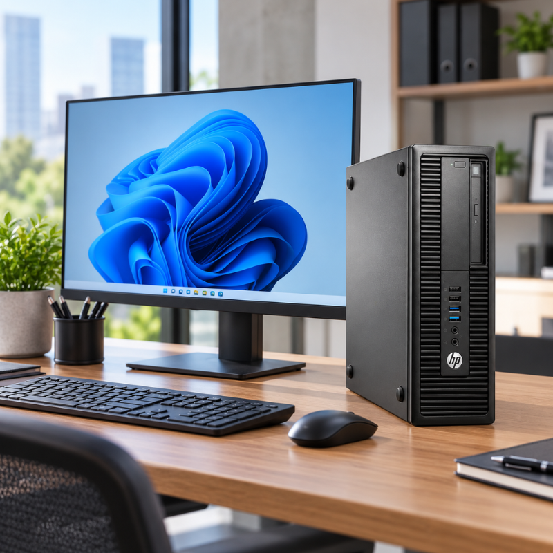 HP 600 G2 SFF Refurbished Desktop PC