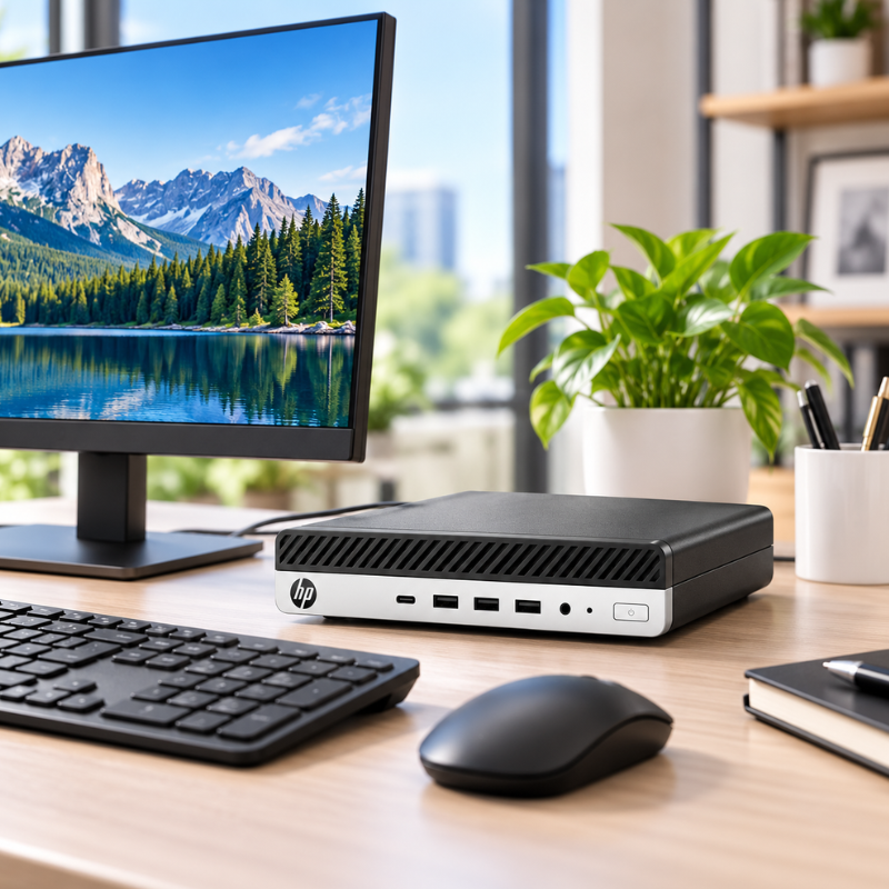 HP 600 G5 USFF Refurbished Desktop Computer