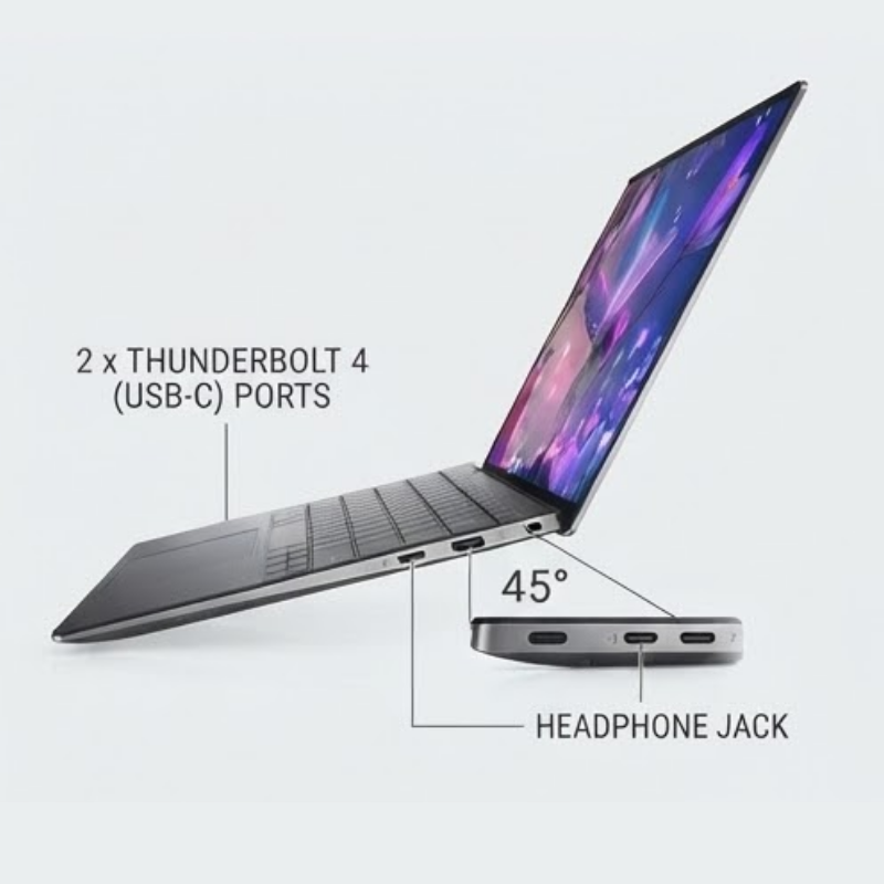 Refurbished Dell XPS 13 9320 Intel i7-1260p 16GB-512GB (4K Display)