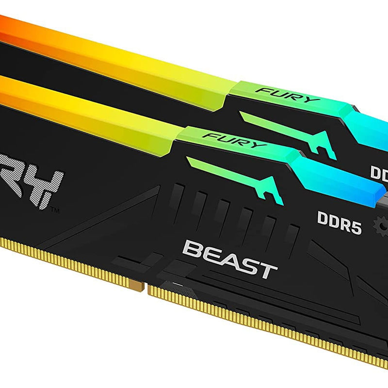 Kingston FURY Beast RGB 16GB (2x8GB) DDR5-5600 memory