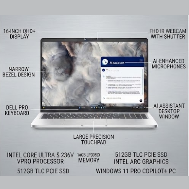 DELL PRO 16 PLUS U5 16IN FHD NOTEBOOK