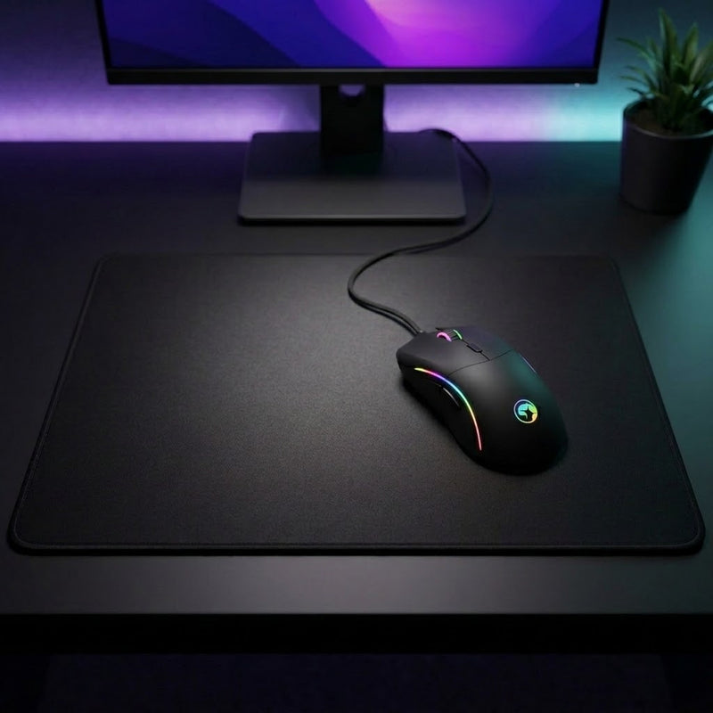 Lifestyle: Marvo Capo 30 M528 Gaming Mouse on a desk (illustrative image; the first photo shows the actual product)