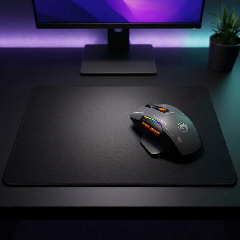 Lifestyle: Marvo Duke 50W M368W Wireless Gaming Mouse on a desk (illustrative image; the first photo shows the actual product)