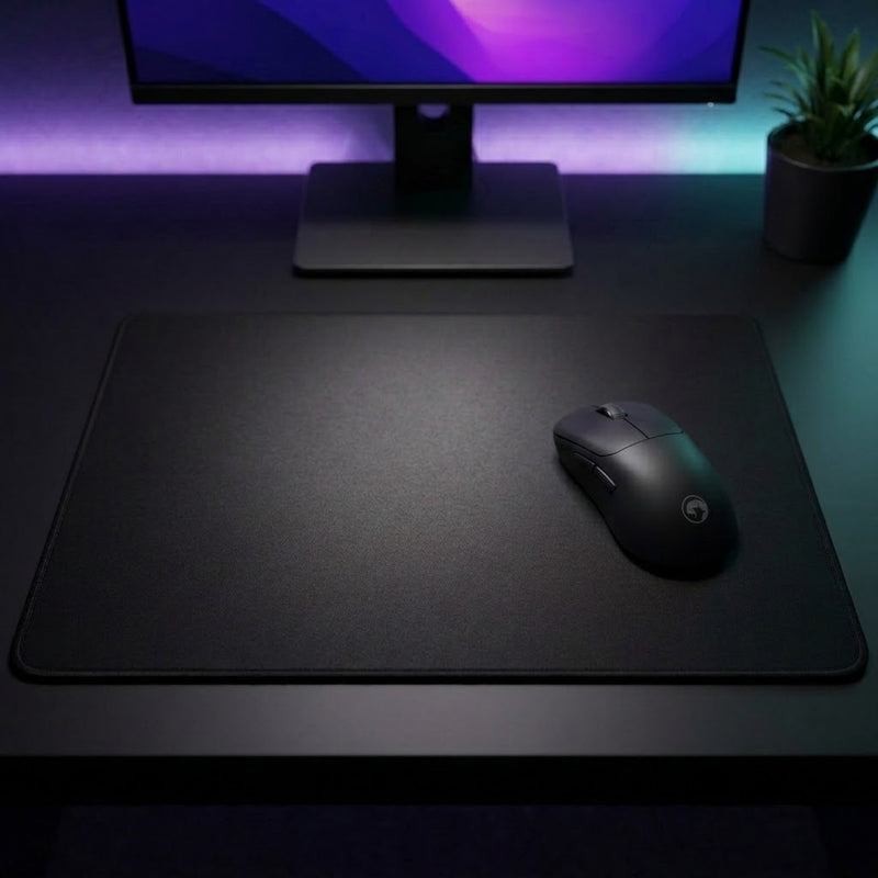 Lifestyle: Marvo M529W NIRO B40 Wireless Gaming Mouse - Black on a desk (illustrative image; the first photo shows the actual product)