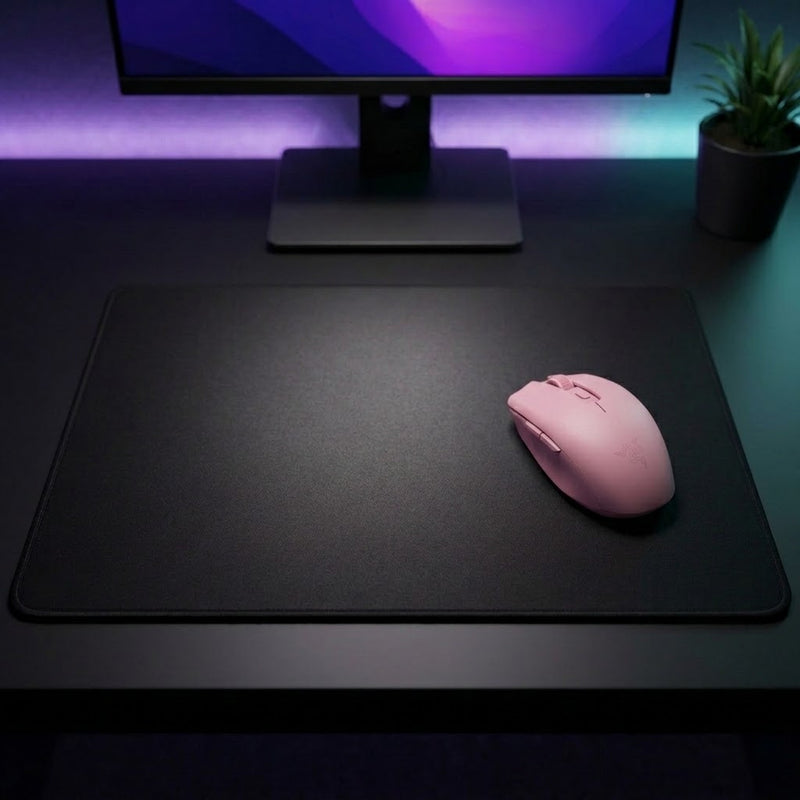 Lifestyle: Razer Orochi V2 (2026) Wireless Gaming Mouse - Quartz on a desk (illustrative image; the first photo shows the actual product)