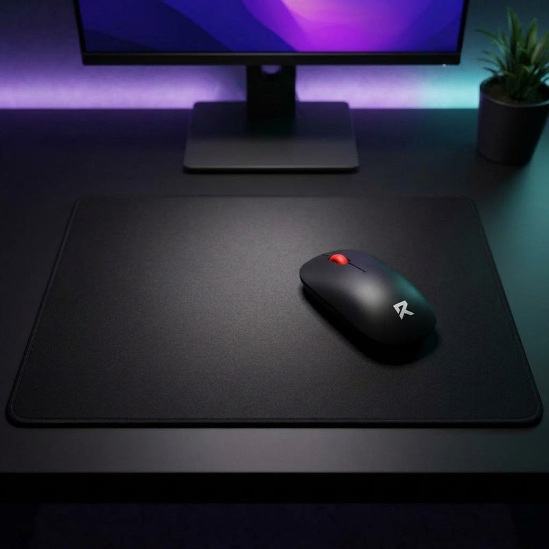 Lifestyle: Redragon BM-2944 Wireless Mouse | 2.4GHz, 4000 DPI, Black on a desk (illustrative image; the first photo shows the actual product)