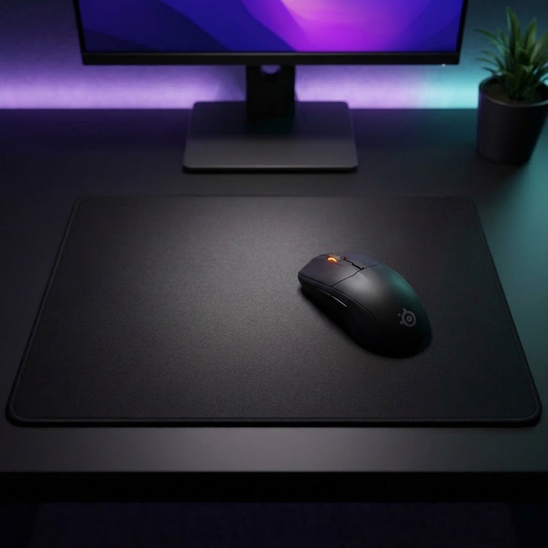 Lifestyle: SteelSeries Rival 3 Wireless Gaming Mouse on a desk (illustrative image; the first photo shows the actual product)