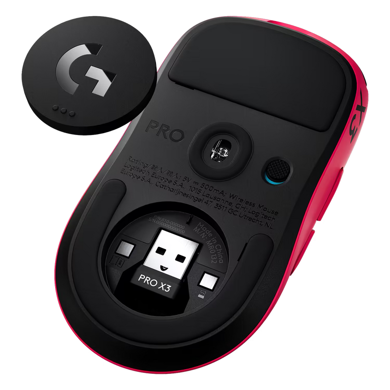 Logitech G PRO X3 SUPERSTRIKE Wireless Gaming Mouse - Magenta Eclipse