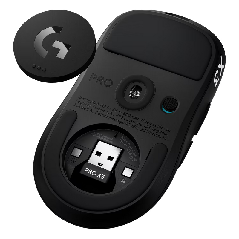 Logitech G PRO X3 SUPERSTRIKE Wireless Gaming Mouse - Midnight Black