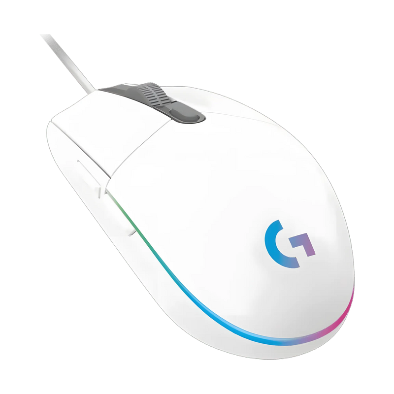 Logitech G102 Lightsync RGB Gaming Mouse - White
