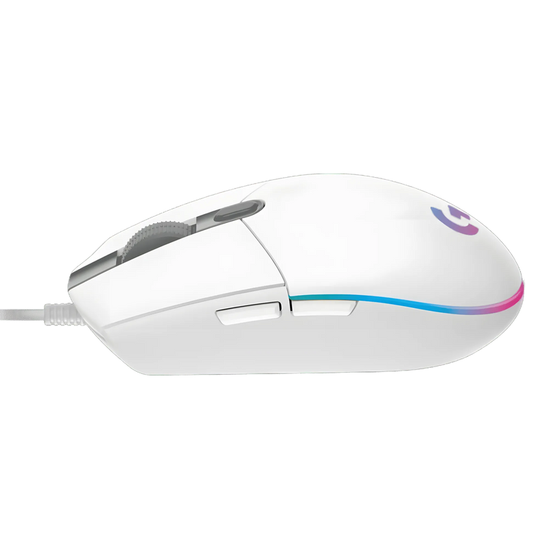 Logitech G102 Lightsync RGB Gaming Mouse - White