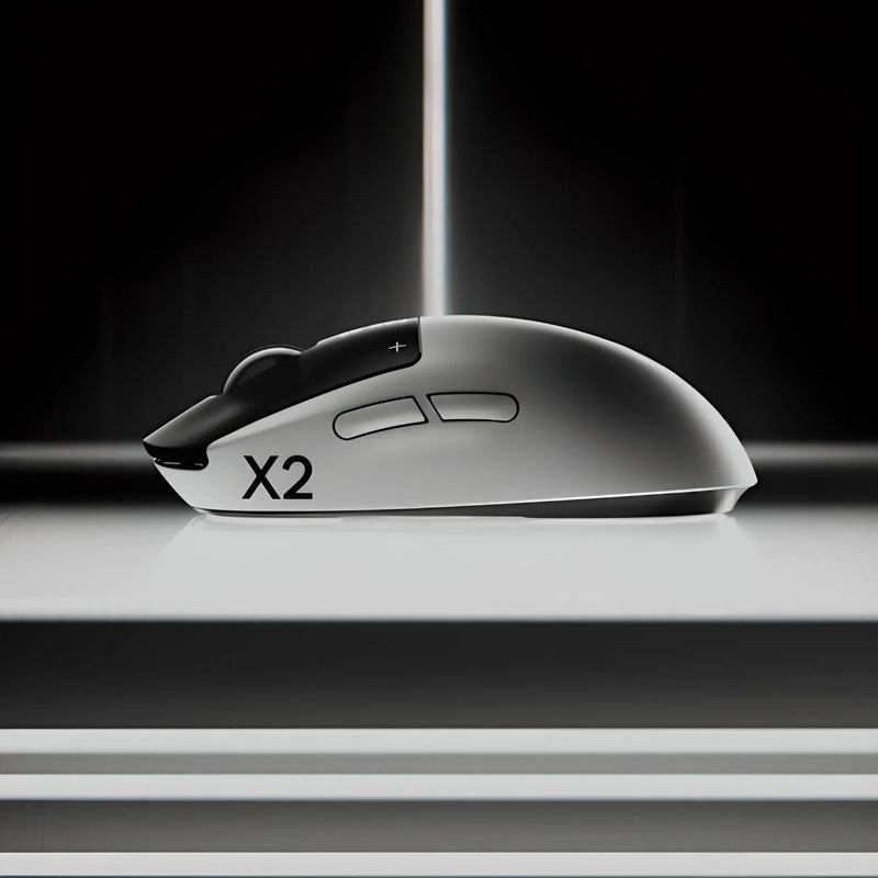 Logitech PRO X2 SUPERSTRIKE Gaming Mouse - Lunar Eclipse