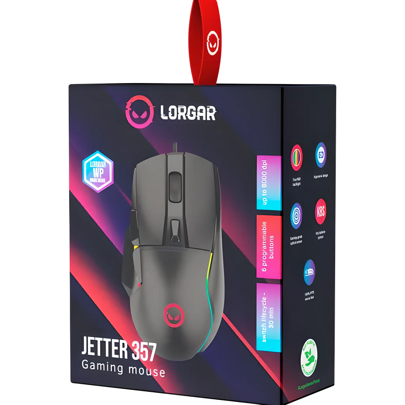 Lorgar Jetter 357 Wired Gaming Mouse