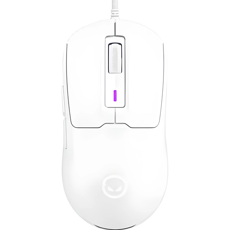 Lorgar MSA10 Wired Gaming Mouse - White