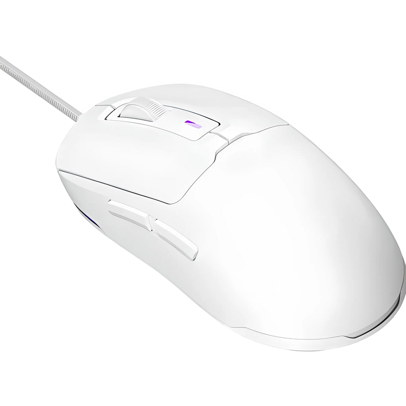 Lorgar MSA10 Wired Gaming Mouse - White