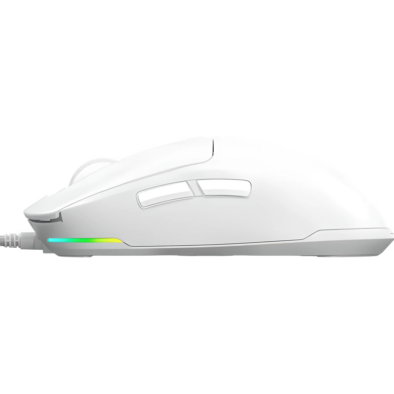 Lorgar MSA10 Wired Gaming Mouse - White
