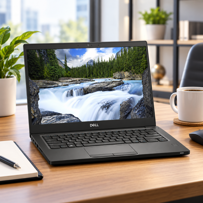 Refurbished Dell Latitude 7390 Laptop – Intel Core i5 8th Gen, 8GB RAM, 256GB SSD, 13.3-Inch FHD