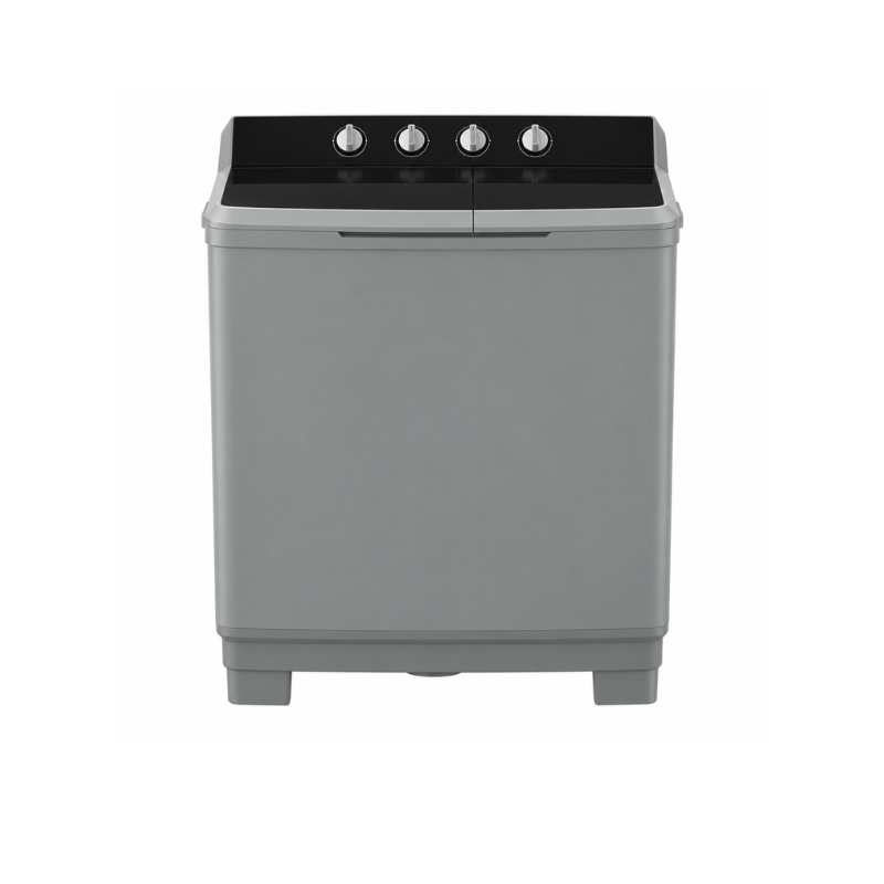 15kg Twin Tub Washing Machine – Metallic – DTT 151