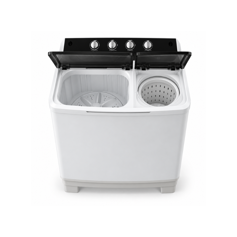 18kg Twin Tub Washing Machine – White – DTT 180