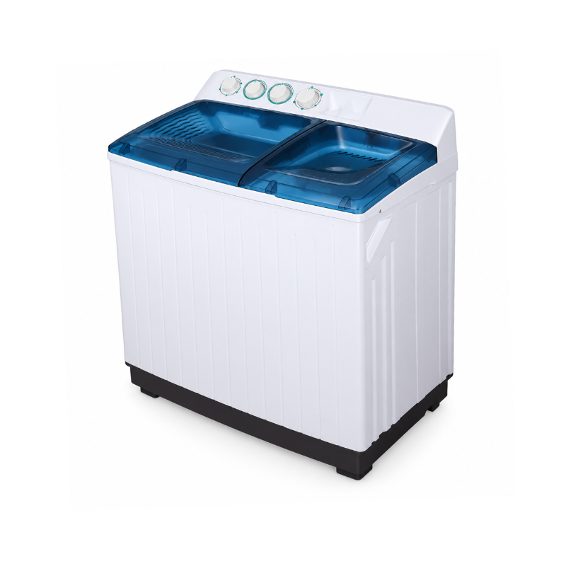 15kg Twin Tub Semi-Automatic Washing Machine – White