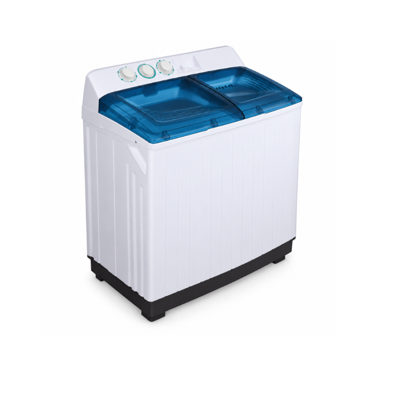 15kg Twin Tub Semi-Automatic Washing Machine – White