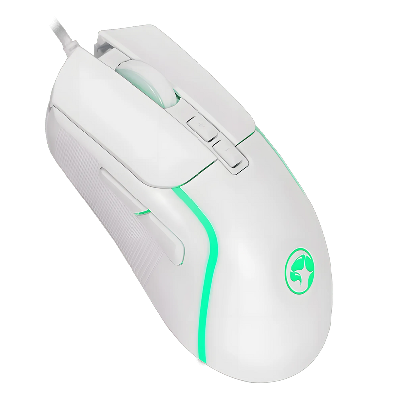 Marvo M292 WH CAPO 20 Wired Gaming Mouse - White