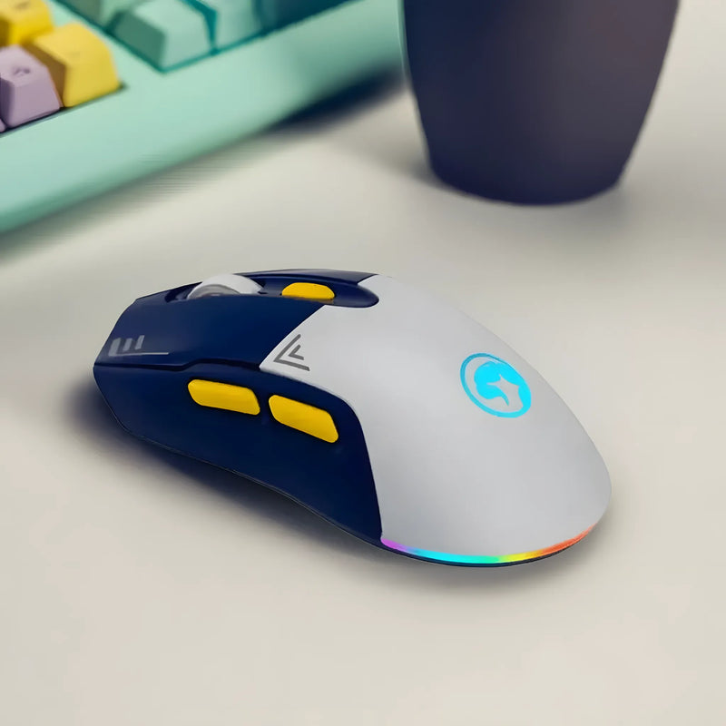 Marvo Duke 20 Dual-Mode Wireless Gaming Mouse - White