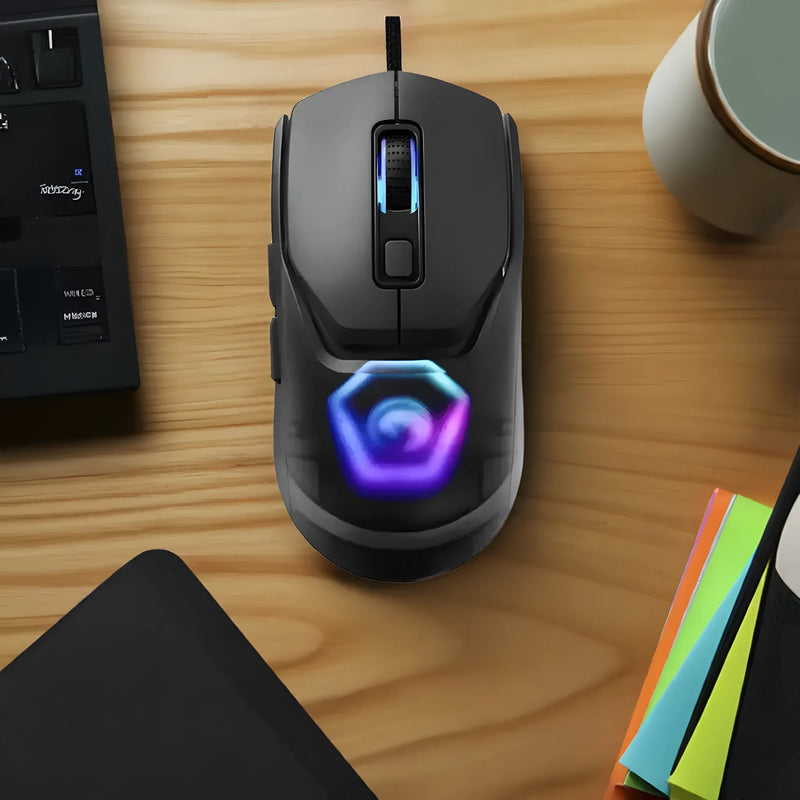 Marvo Z Fit Lite 12000 DPI Gaming Mouse - Black