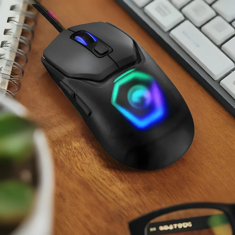 Marvo Z Fit Lite 12000 DPI Gaming Mouse - Black
