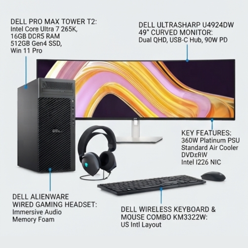 Dell Premium 4K Workstation Bundle