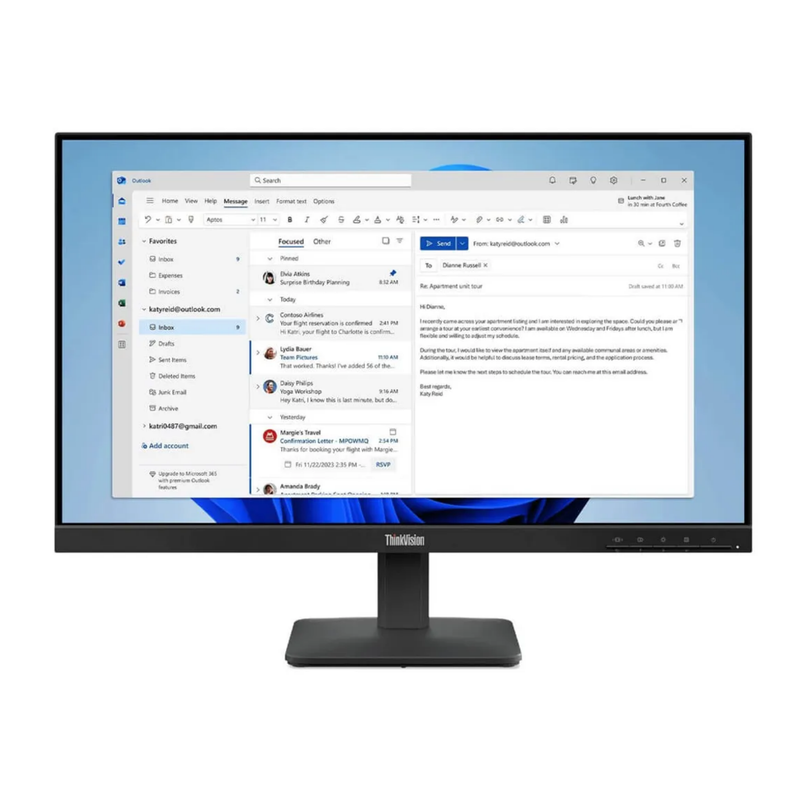 LENOVO THINKVISION S24-4E 23.8IN MONITOR