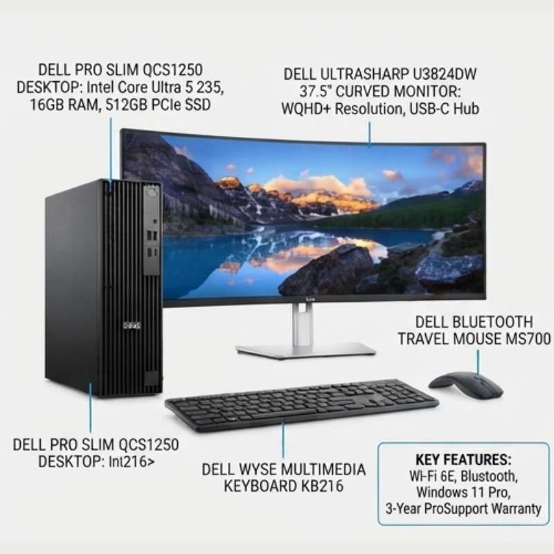 Dell Curved Ultrawide Bundle