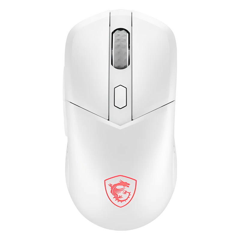 MSI Versa 300 Elite Wireless Gaming Mouse - White