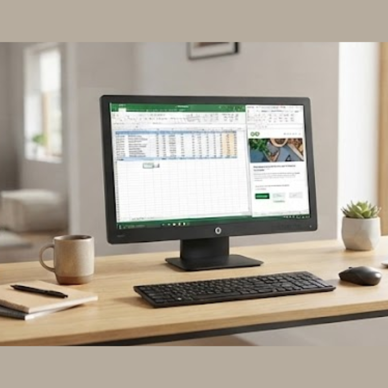 Refurbished HP P203 20-inch LED Monitor