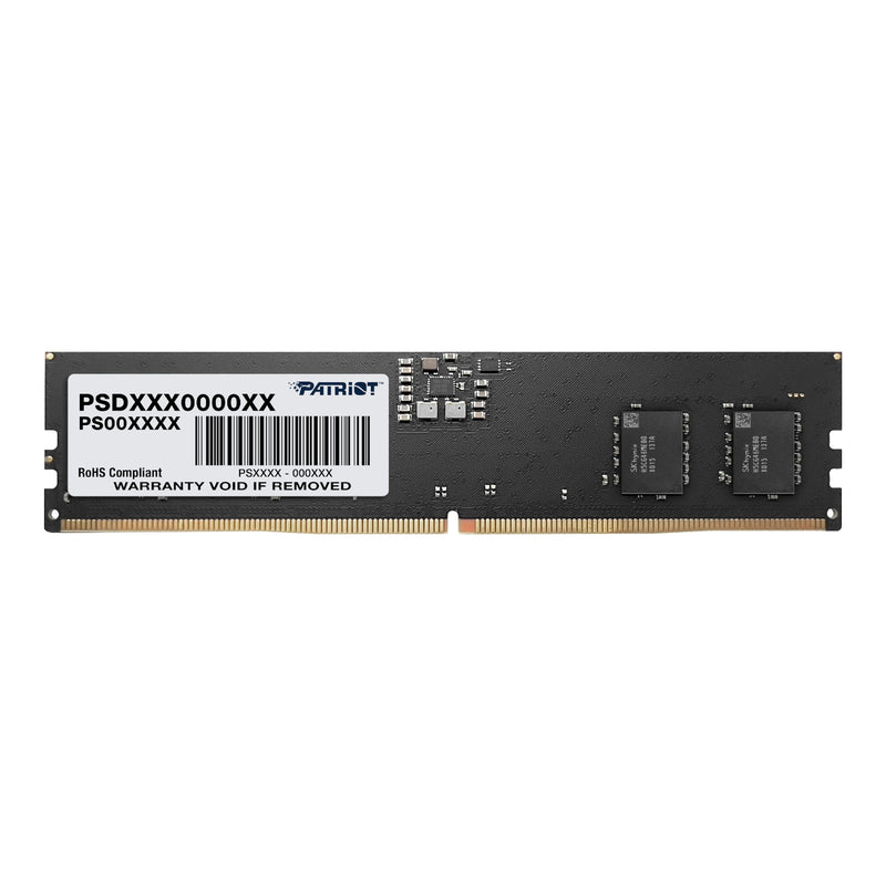 Patriot Signature Line 8GB DDR5 5600MHz memory, two fitted for 16GB