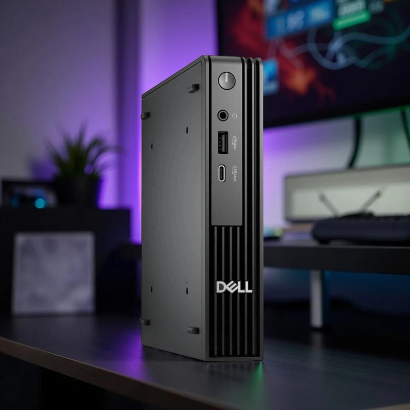 Dell Pro Micro QCM1250 – Intel Core Ultra 7 265T | 16GB DDR5 RAM | 512GB SSD | Windows 11 Pro | 3-Year ProSupport Warranty